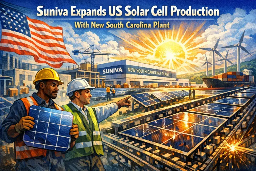 Suniva Expands US Solar Cell Production With New South Carolina Plant