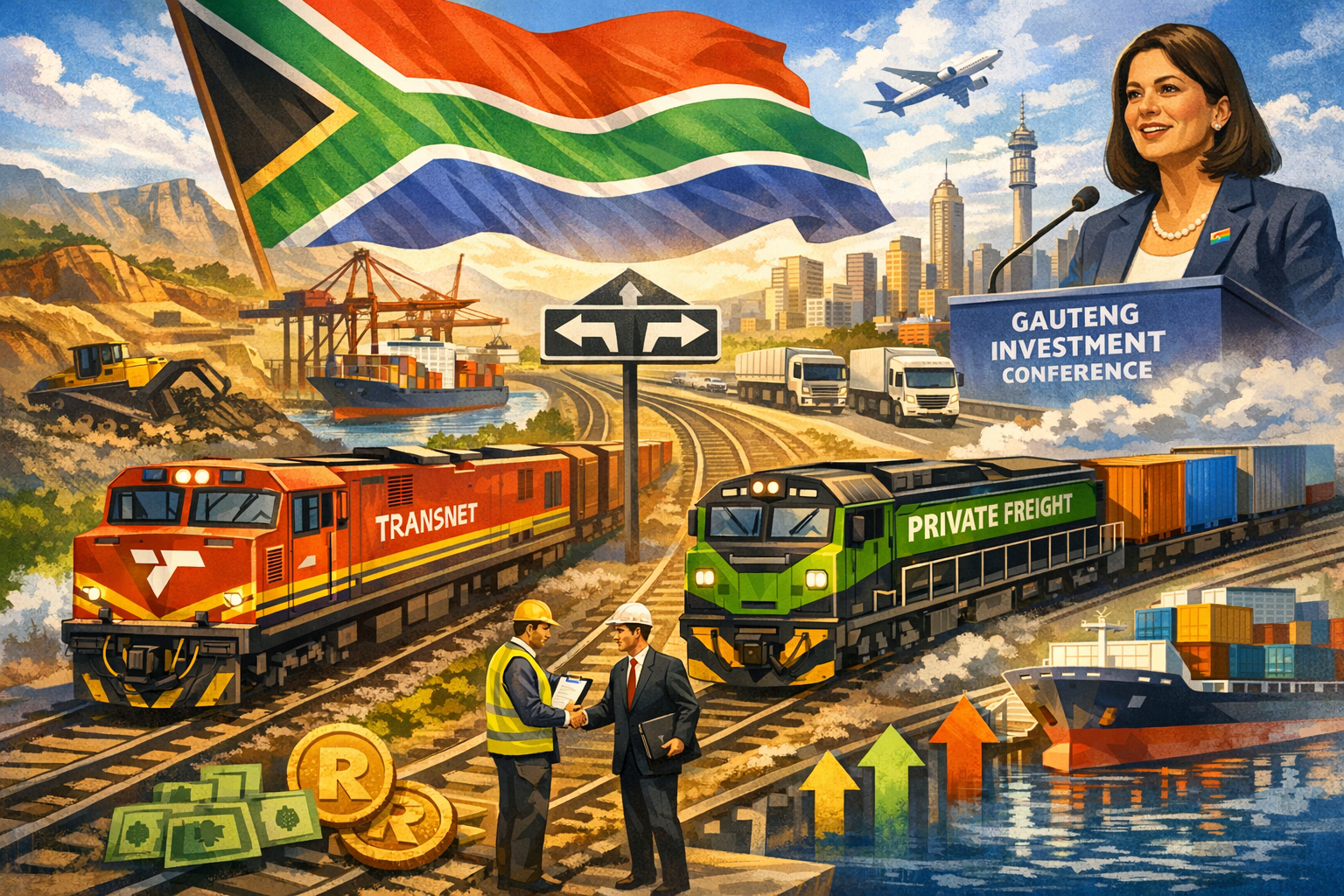 Transnet Opens South Africa’s Rail Network to Private Freight Operators